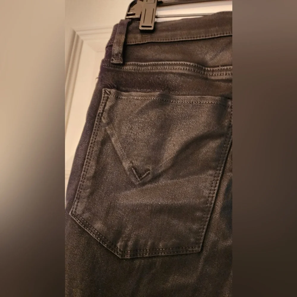 Hudson Barbara High-Rise Women’s Black Super Skinny Ankle Jean Size 30